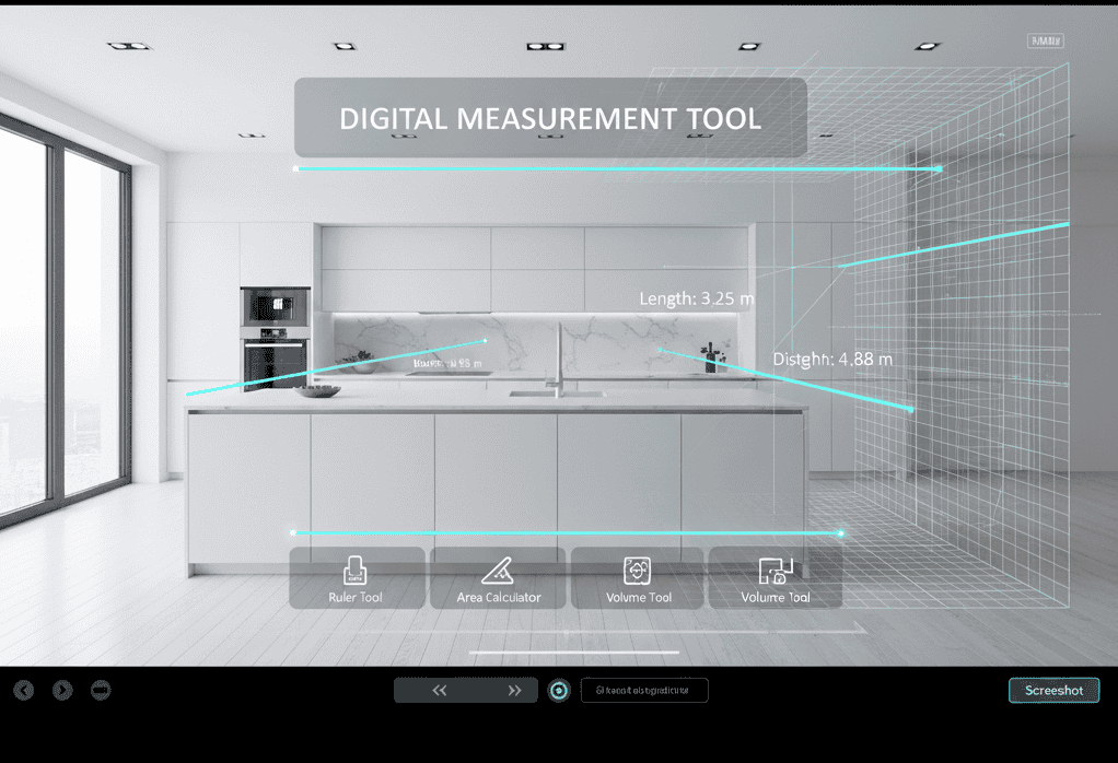 Contoh Alat Pengukuran Digital dalam Virtual Tour