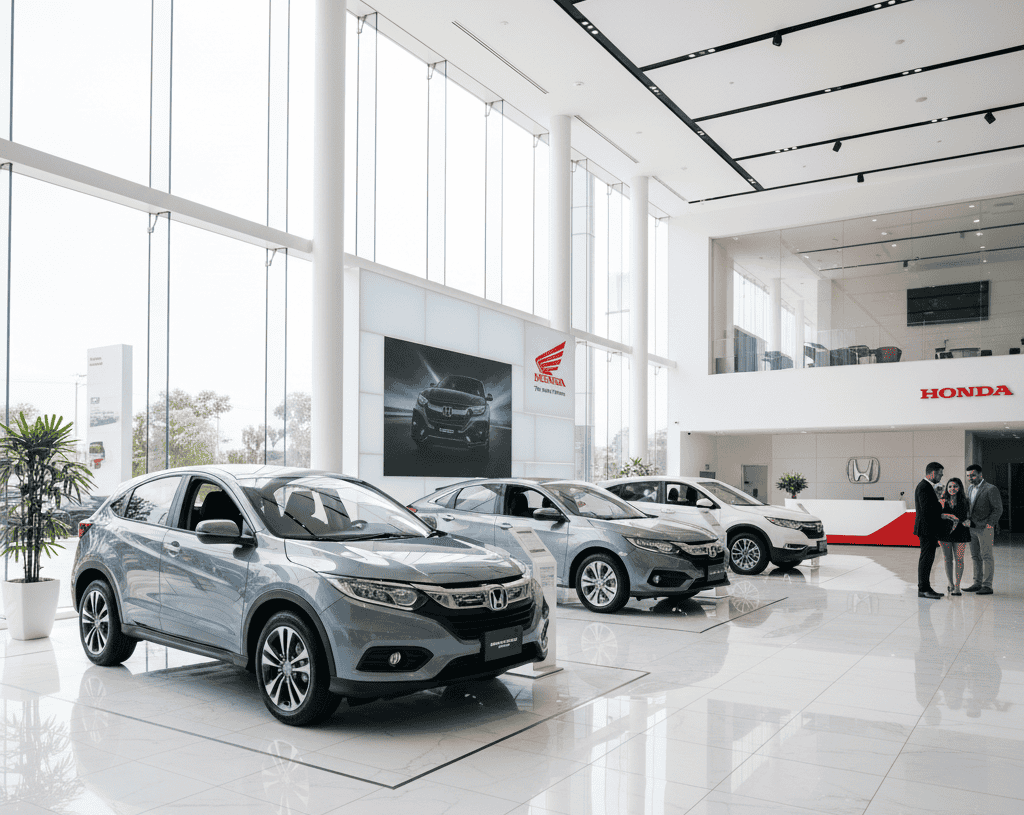 Virtual Tour Showroom Mobil Honda
