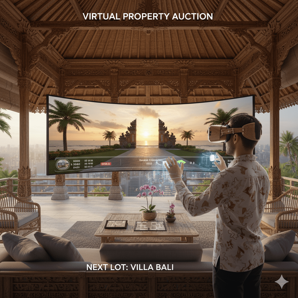 Demonstrasi Virtual Tour untuk Lelang Properti