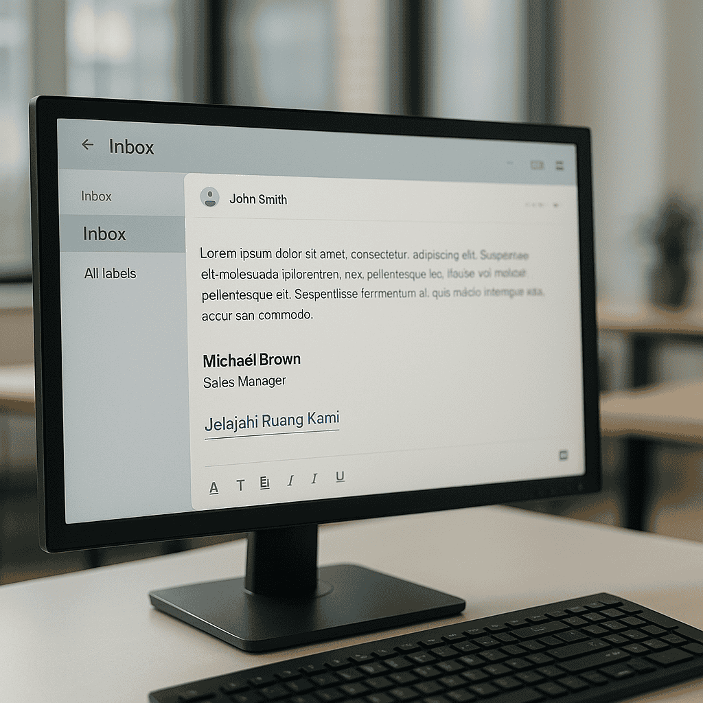 Sematkan di Tanda Tangan Email virtual tour indonesia 3D visual pro