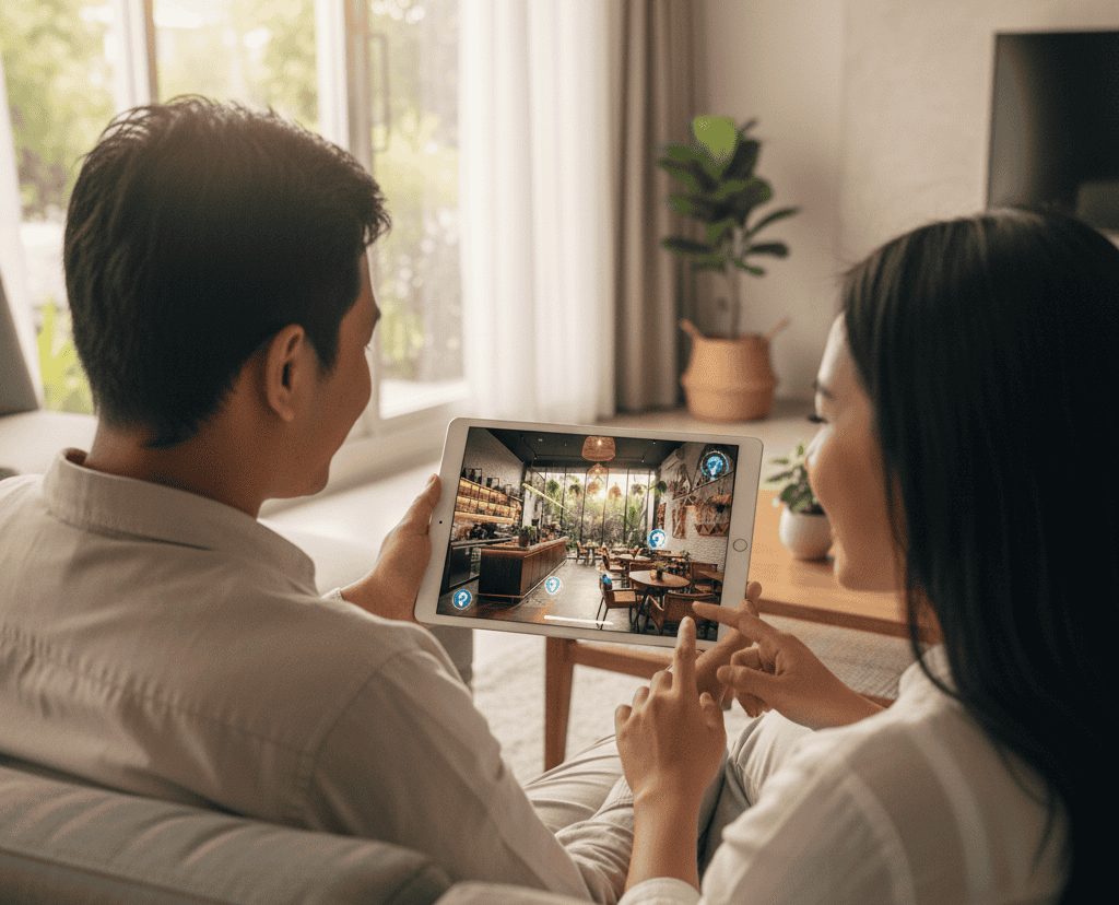 Integrasi sistem reservasi virtual tour indonesia 3D visual pro