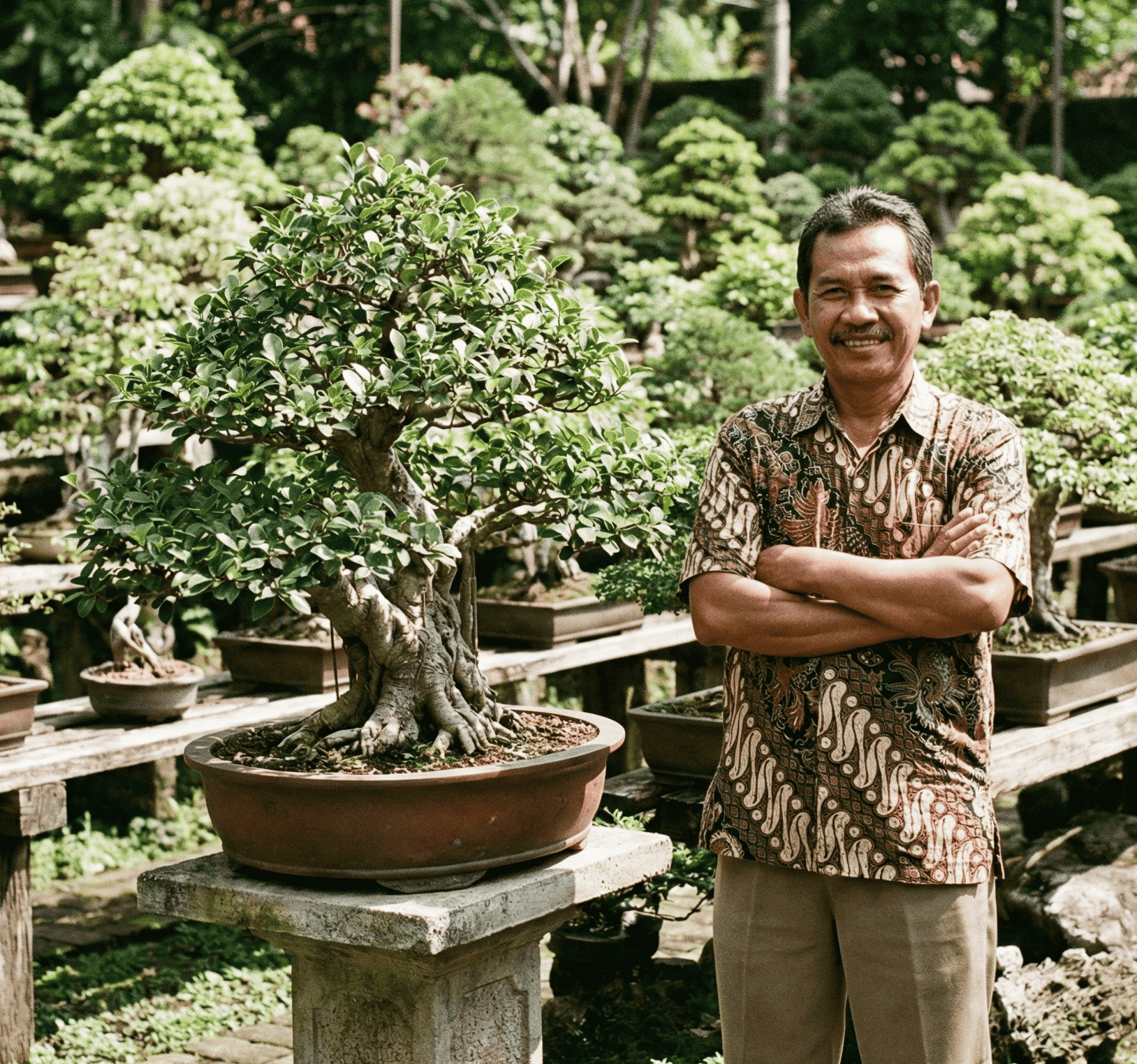 Roy Merawat Bonsai